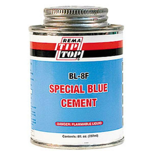 Rema Special Blue Cement with Brush Top, 10PK BL-8F